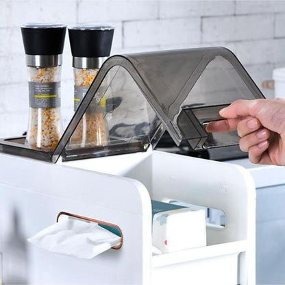 Storage Drawer Organizer White Plastic | Home Essentials 3