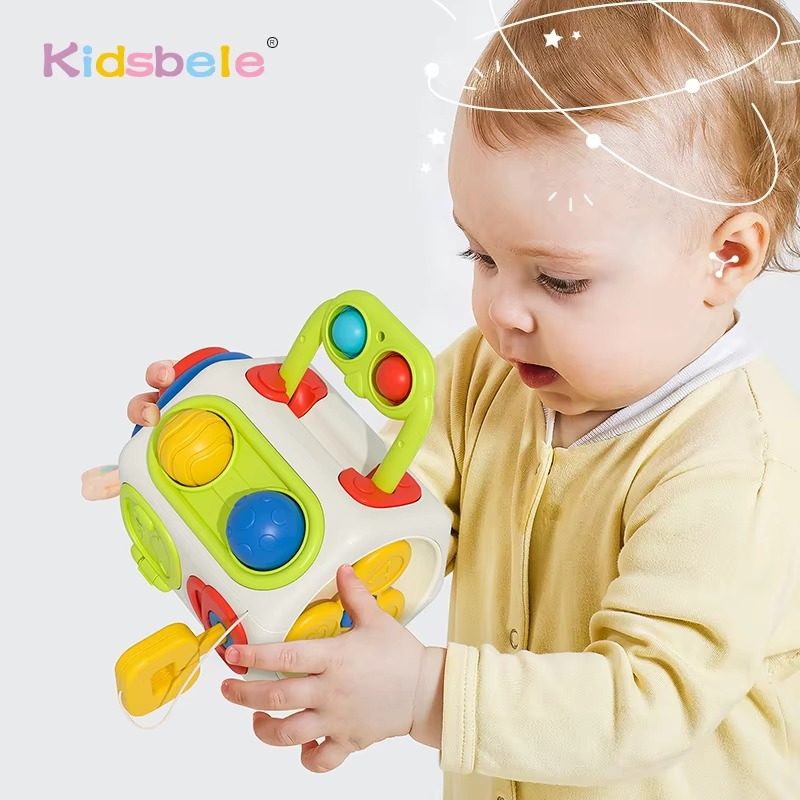 Toddler Activity Cube Multi-Sensory Toy | Discovery Cube-2