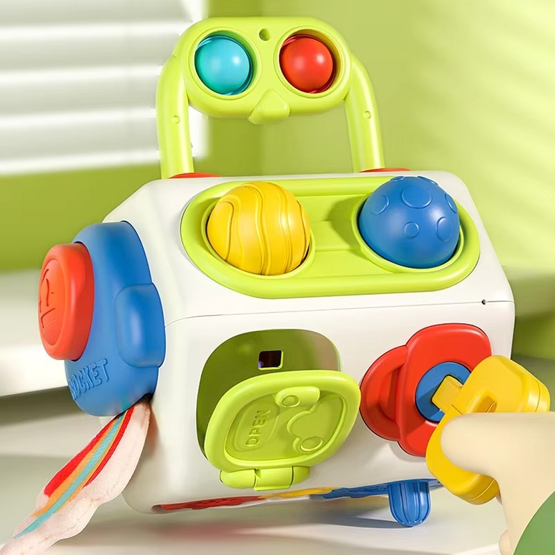 Toddler Activity Cube Multi-Sensory Toy | Discovery Cube-3