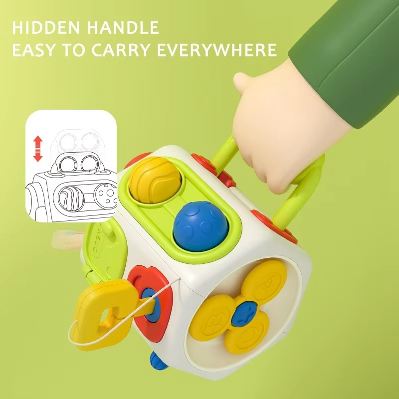 Toddler Activity Cube Multi-Sensory Toy | Discovery Cube-4