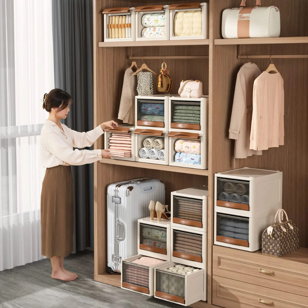 Storage Organizer Box Clear Plastic | Home Essentials 3