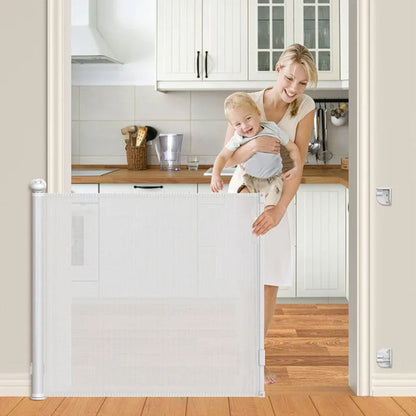 Pet Gate Foldable Barrier Non-Toxic Fabric | Guardian-6