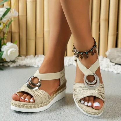 Elegant Wedge Sandals | Clio