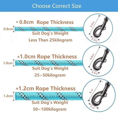 Dog Rope Leash Reflective Durable Climbing Rope | Adventure Ready-6