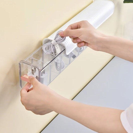 Wall Storage Organizer White Plastic | Key Holder for Wall 1