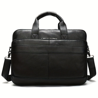 Men Classic Leather Business Bag | Nolan