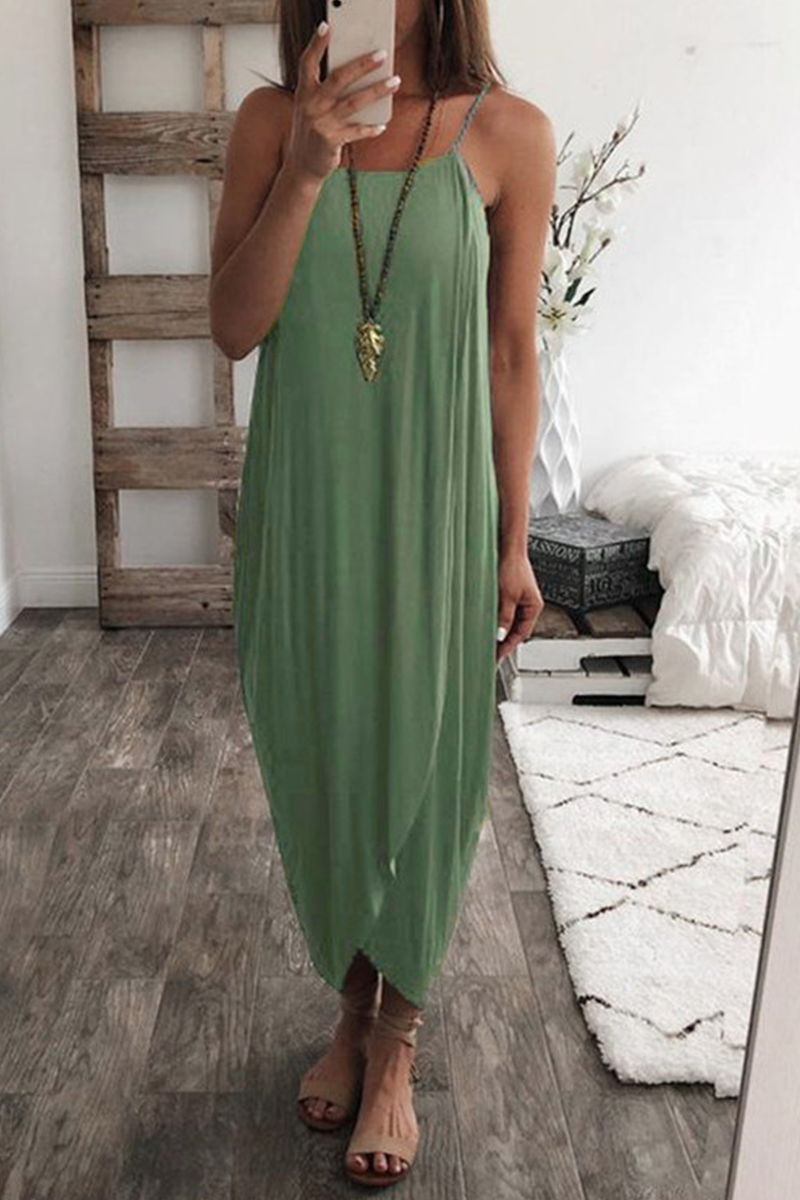 Relaxed Draped Maxi Dress | Jolie