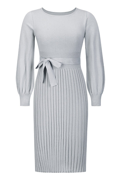 Elegant Knit Midi Dress | Raina