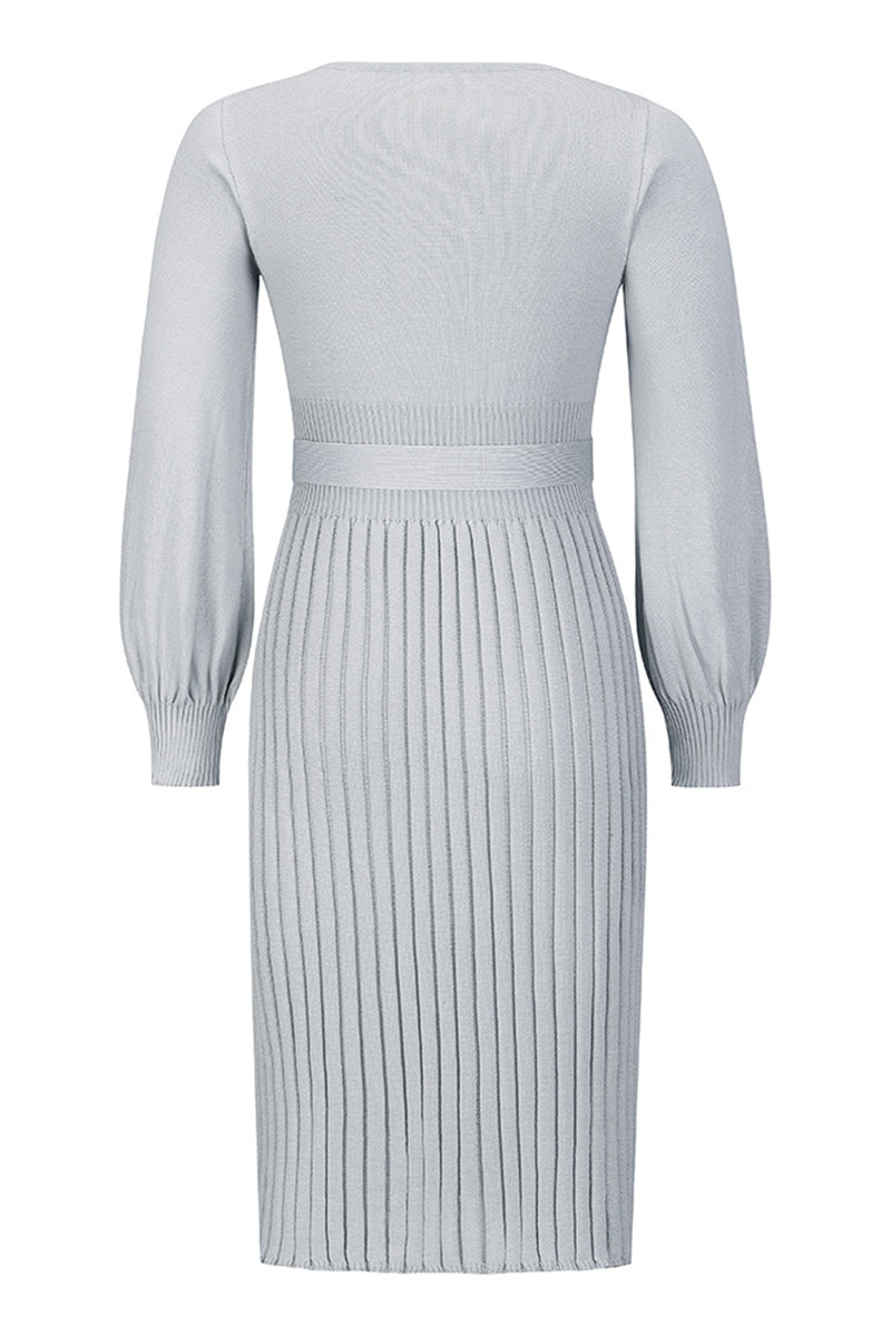 Elegant Knit Midi Dress | Raina