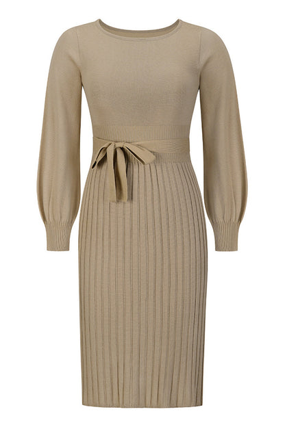 Elegant Knit Midi Dress | Raina