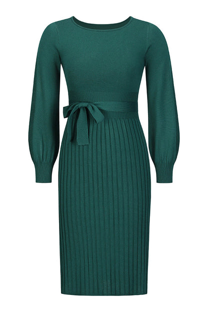 Elegant Knit Midi Dress | Raina