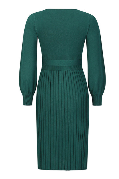 Elegant Knit Midi Dress | Raina