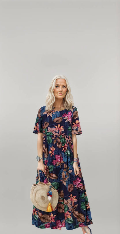 Floral Print Maxi Dress | Winifred