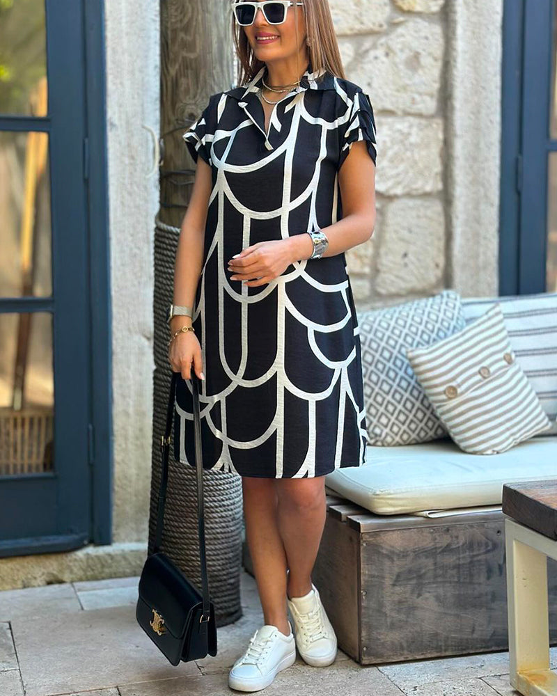Women Shirt Dress Blue Cotton | Effortless Elegance-4