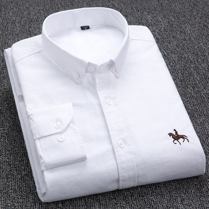 Oxford Long Sleeve Shirt | Roger