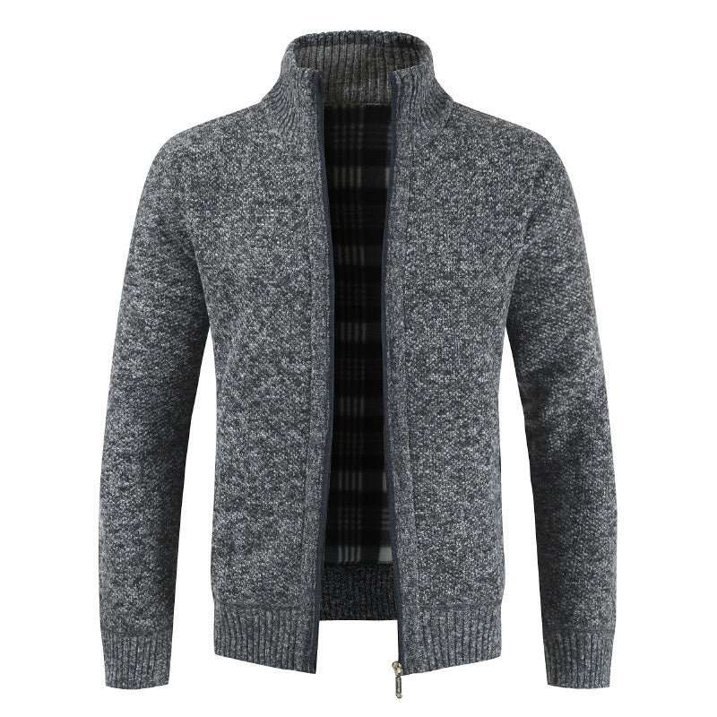 Knitted Zip-Up Cardigan | Robbie