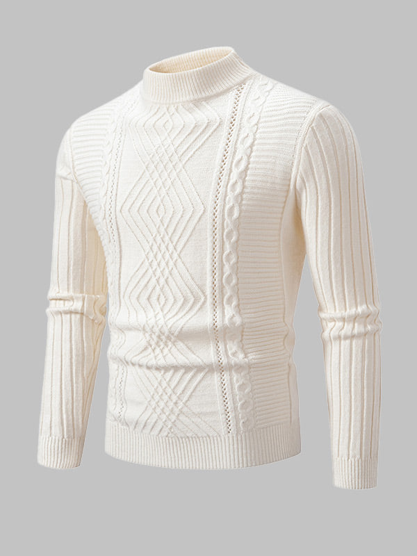 Carl Textured Knit Sweater Detail
