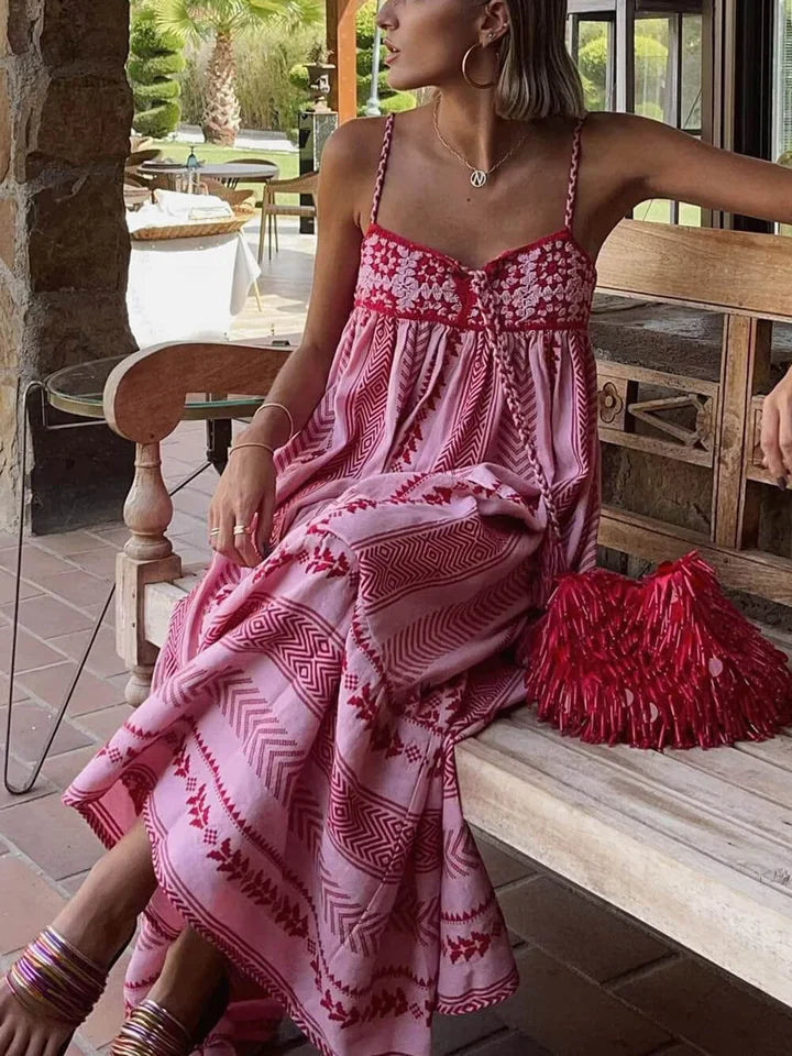 Bohemian Maxi Dress | Alessandra