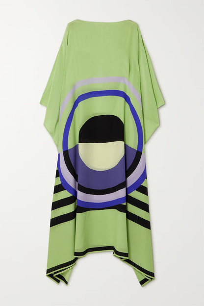 Women Midi Dress Loose Fit | Lenora-4