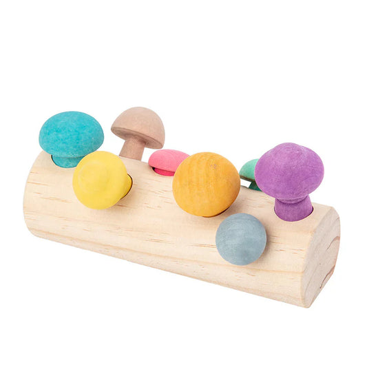 Baby Matching Blocks Toy Colorful Wooden | Learning Fun-1