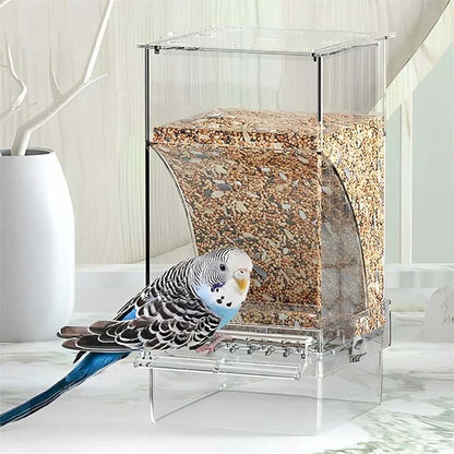 Bird Feeder Bowl Plastic | Clean & Spill-Free Design-2