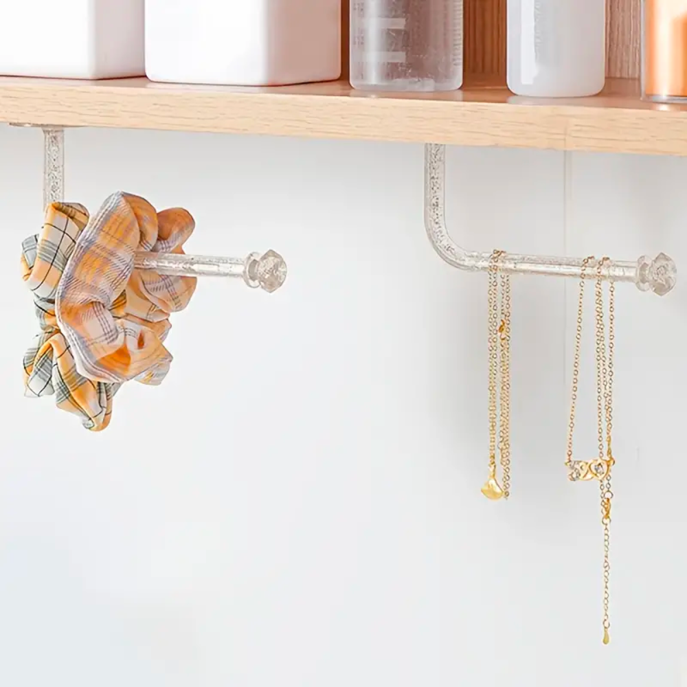 Wall Hook Clear Plastic | Elegant Organizer 3