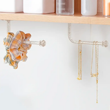 Wall Hook Clear Plastic | Elegant Organizer 3