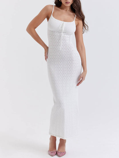 Women Floral Print Maxi Dress Polyester | Joely-5