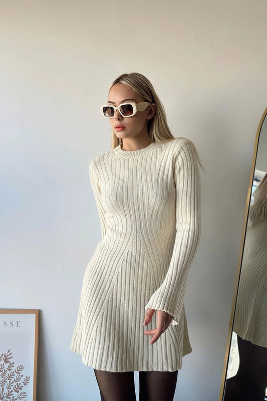 Women Ribbed Knit Dress | Azalea