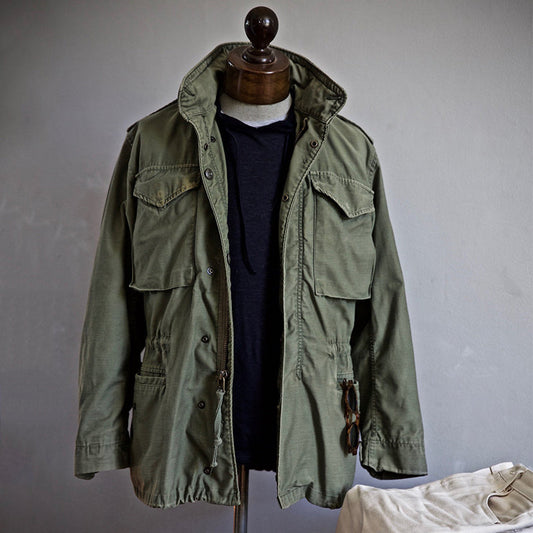 Men Vintage Military Field Jacket | Eamon