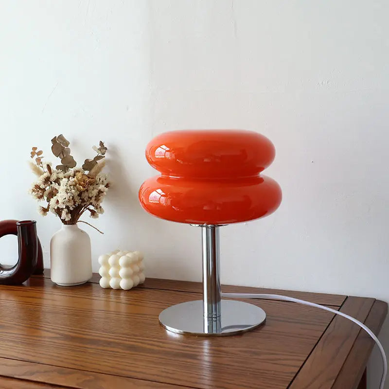 Modern Table Lamp Monochrome Metal | Elegant Touch-2