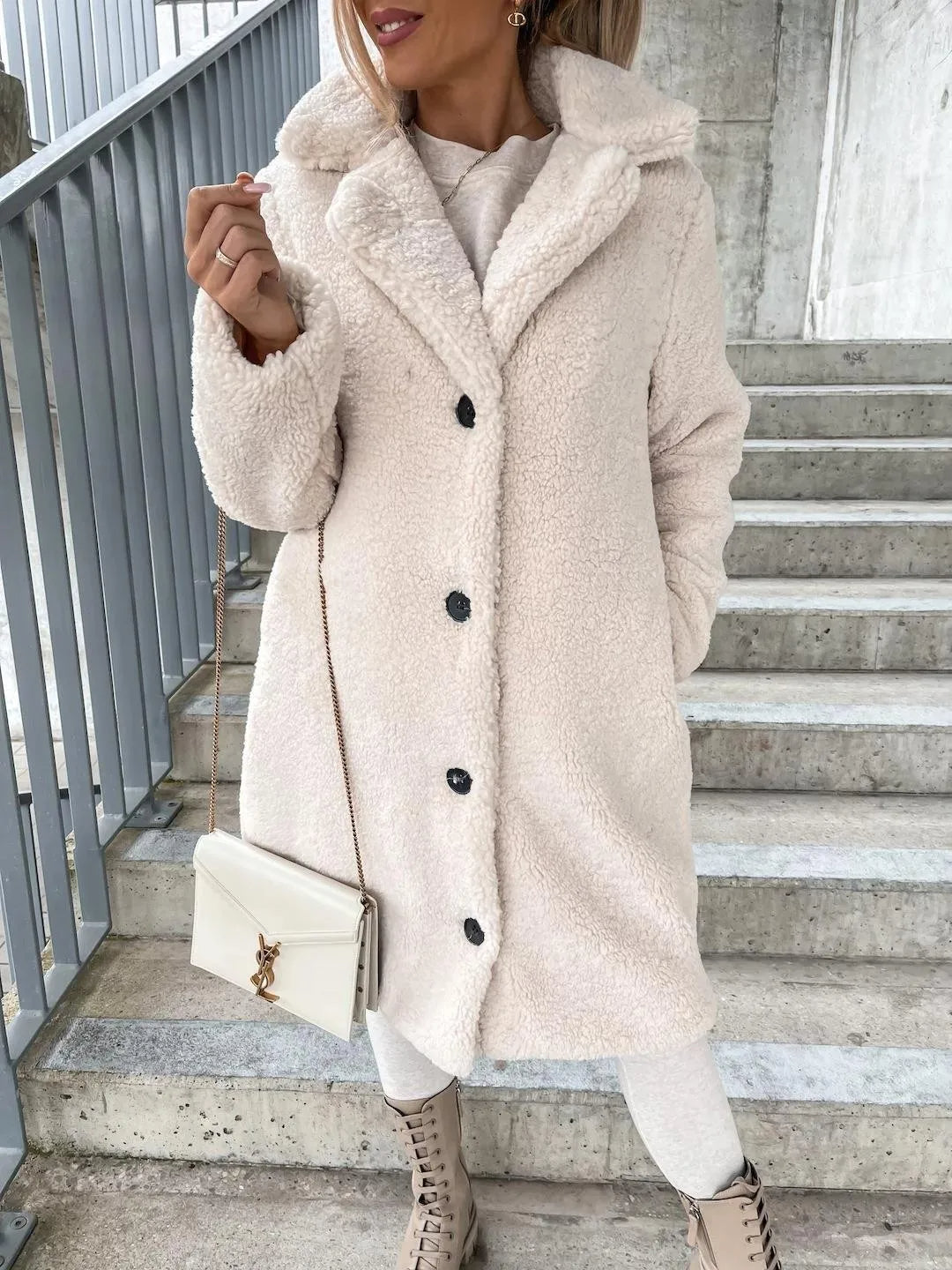 Oversized Teddy Coat | Danica