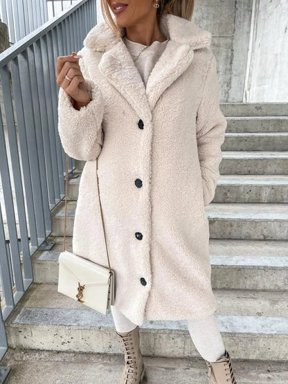 Oversized Teddy Coat | Danica