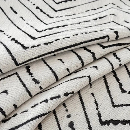 Sofa Cover Beige Chenille Textured Weave | Horizon 4