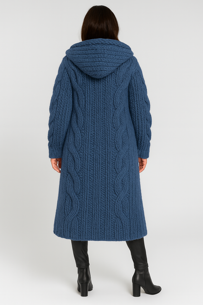 Women Chunky Knit Long Cardigan | Florabelle