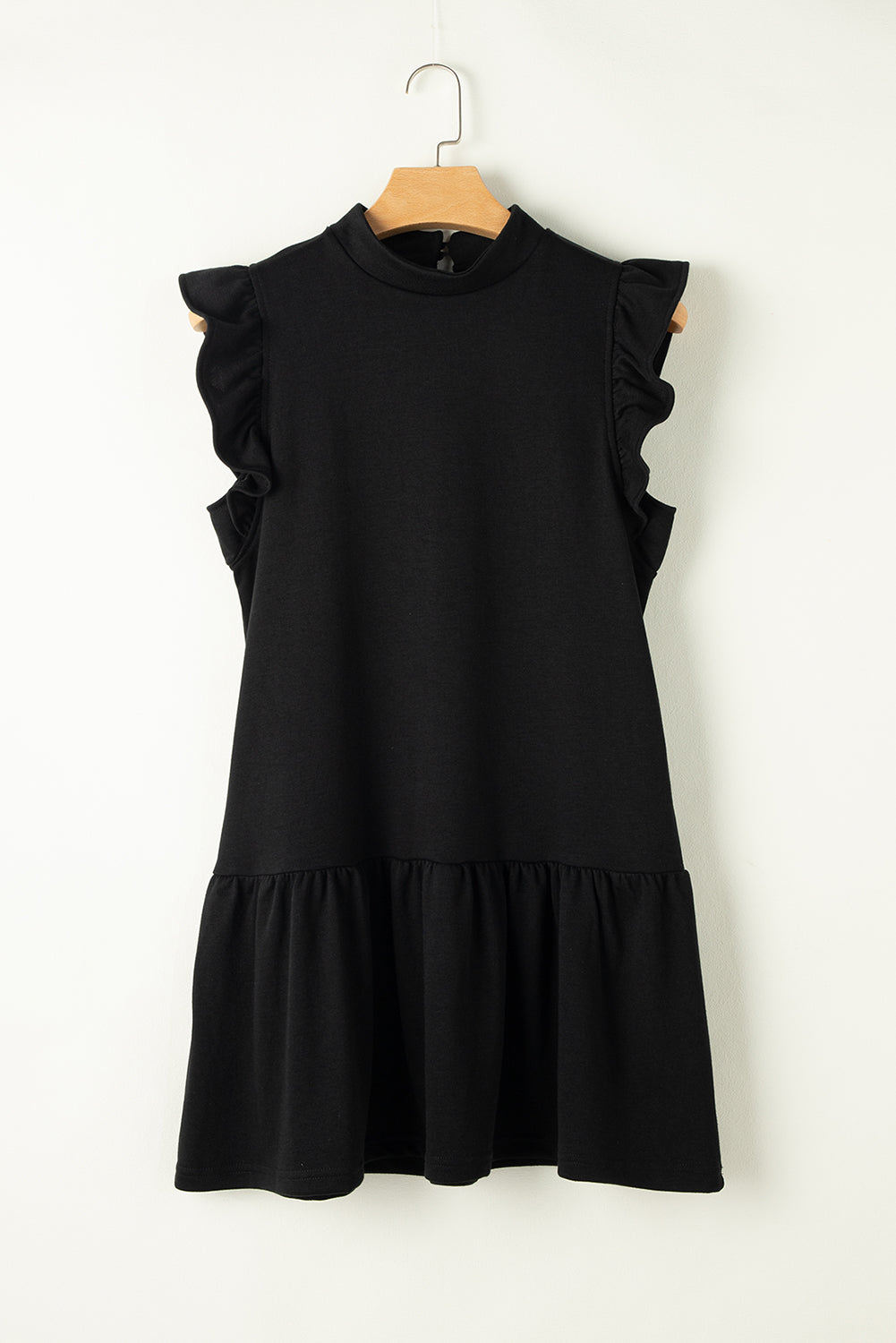 Shift Dress with Round Neck | Caylee