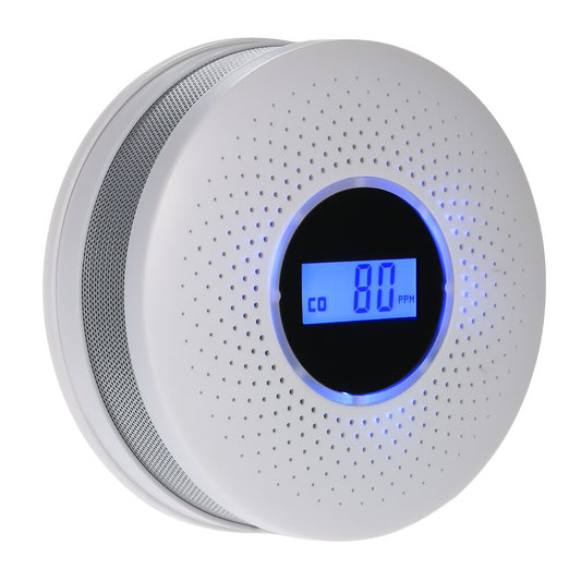 2-in-1 Smoke and Carbon Monoxide Detector with Loud Alarm – Reliable Fire and Safety Alarm for Home and Office 0