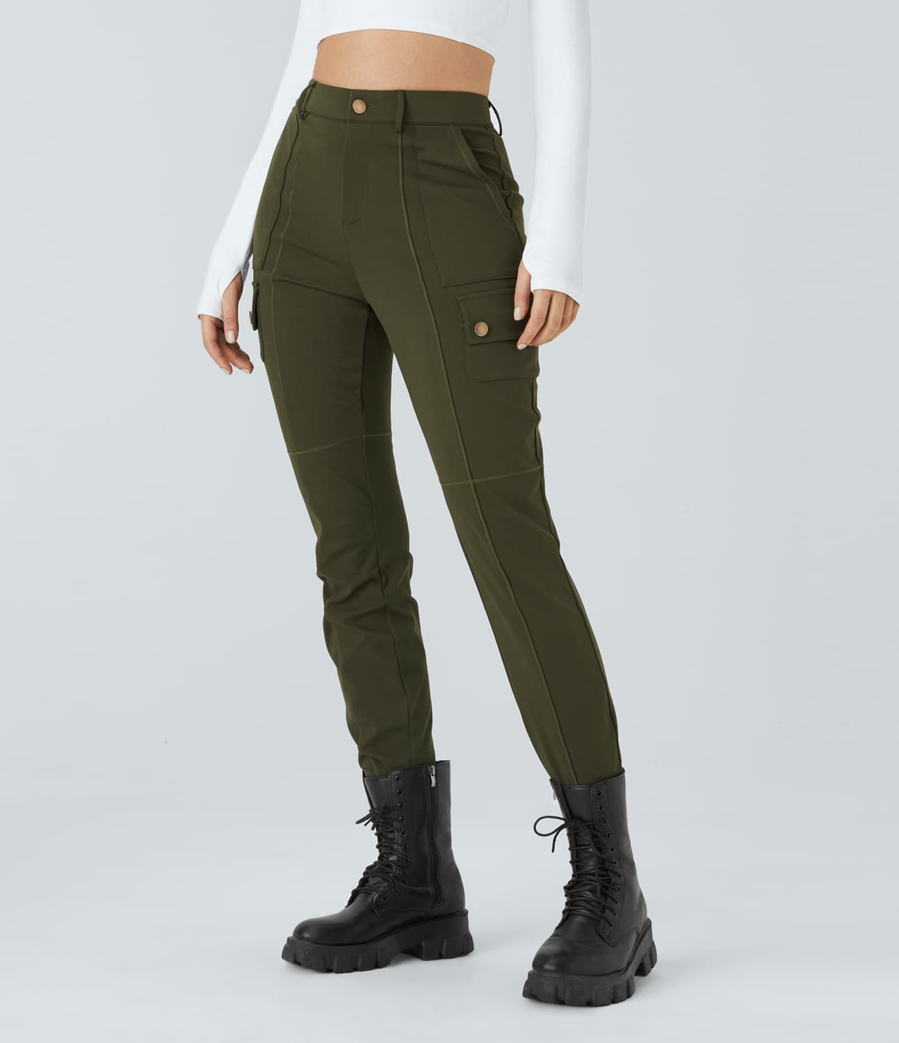 Stretchy Cargo Pants | Denise