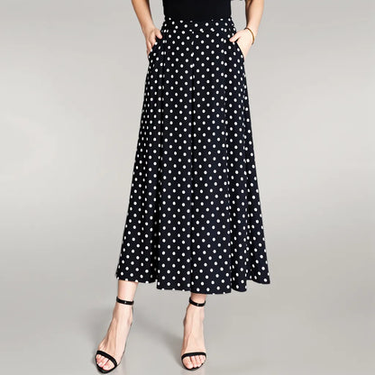 Polka Dot Wide-Leg Pants | Xena