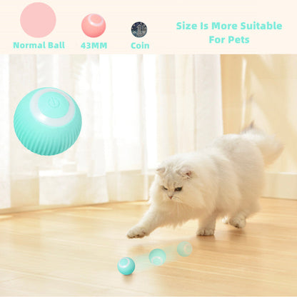 Interactive Cat Toy Multi-Color Durable Plastic | Purrball-4