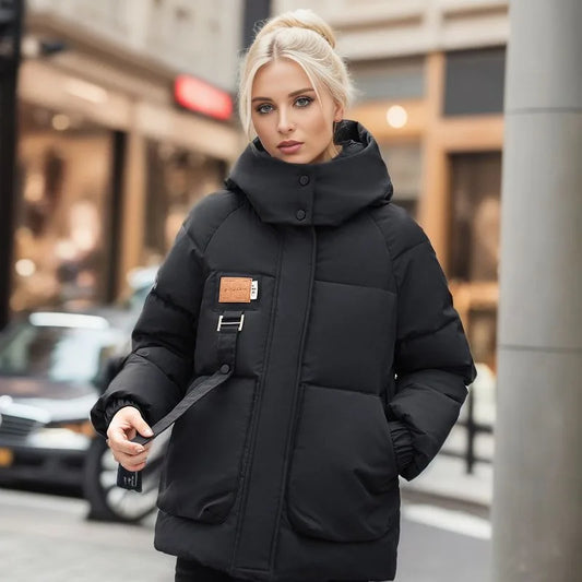 Women Oversized Hooded Winter Jacket | Daisy