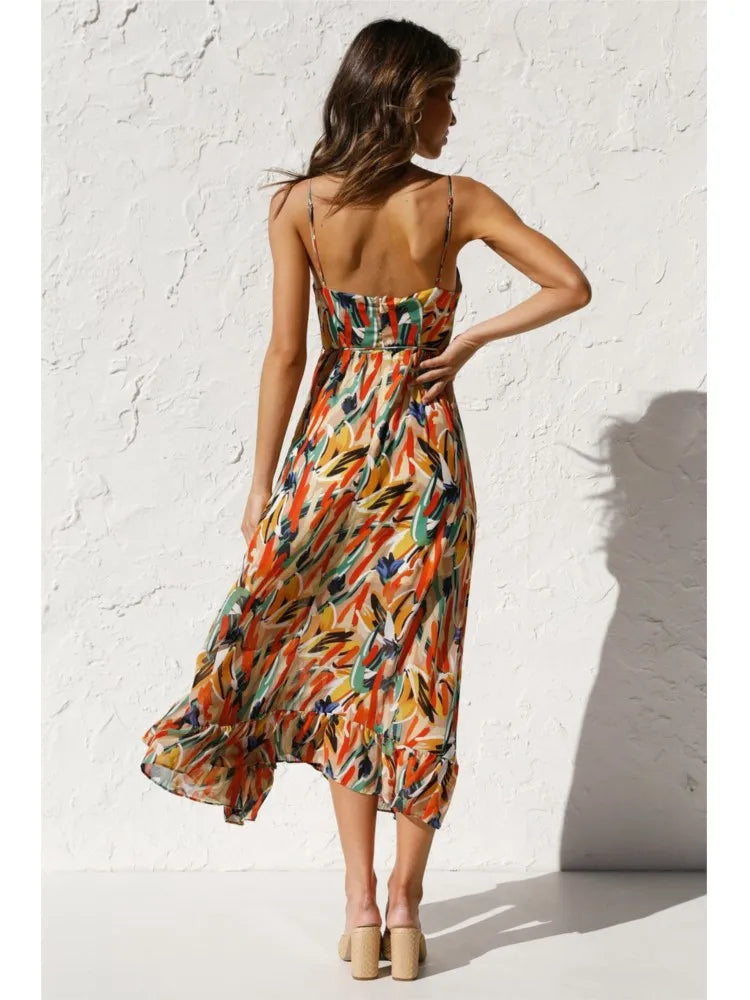 Flowy Summer Maxi Dress | Macy