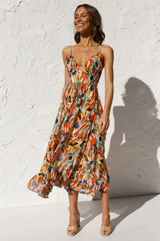 Women Flowy Summer Maxi Dress | Macy