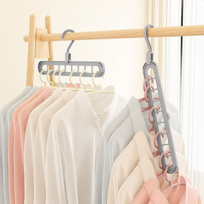 Closet Organizer Two-Way Swivel Hanger High-Quality Plastic | Closet Storage Solution 1