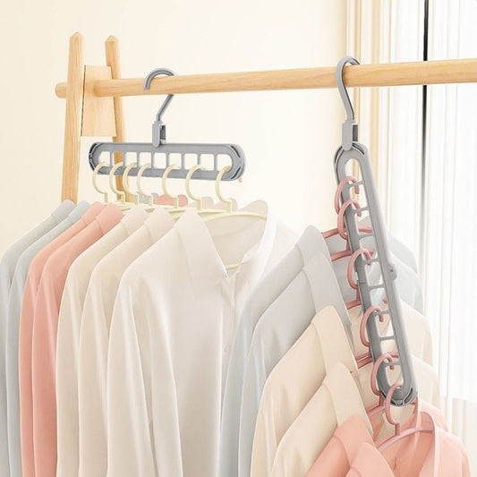 Closet Organizer Two-Way Swivel Hanger High-Quality Plastic | Closet Storage Solution 1