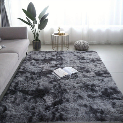 Area Rug Rectangle Non-Slip Polyester | Cozy Comfort 4