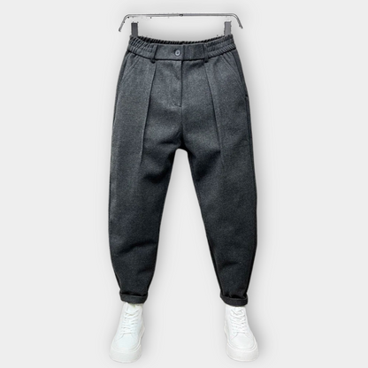 Men's Cargo Pants Black Cotton | Urban Explorer-5