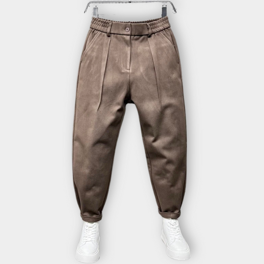 Men's Cargo Pants Black Cotton | Urban Explorer-1