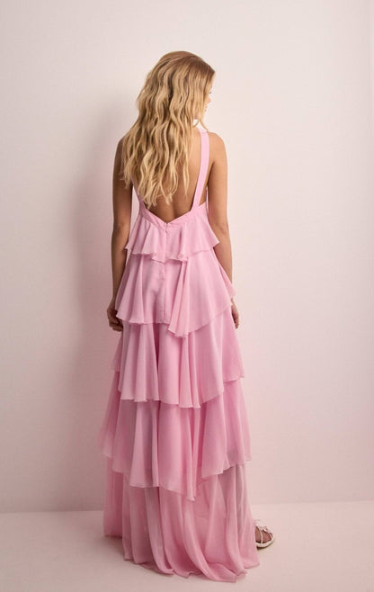 Elegant Tiered Maxi Dress | Eryndra