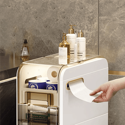 Storage Drawer Organizer White Plastic | Home Essentials 4